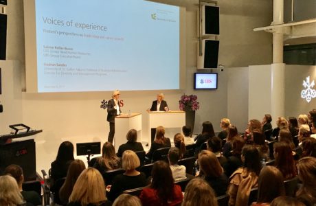 Event "Voices of Experience" mit Dr. Sabine Keller Busse, UBS